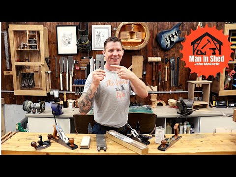 Plane Blade Sharpening When You're Broke/ On a Budget! How I Started Sharpening.