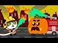 Action! Halloween Fire Truck | Halloween Party | Halloween Cartoon | Halloween Costumes | BabyBus