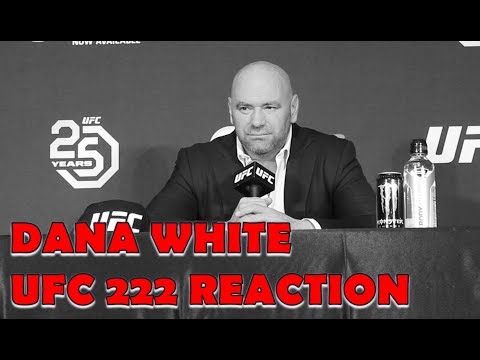 Dana White Reacts To Cyborg And Ortega Wins l UFC 222 Post Fight Press Conference