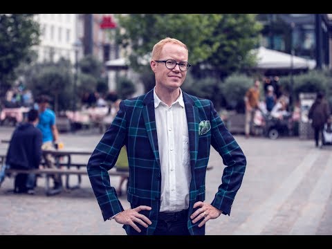 Årets vært for Wilhelm Scenen Mathias Hammer