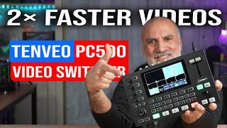 Stop Wasting Time Editing! Tenveo PC500 Video Switcher Review