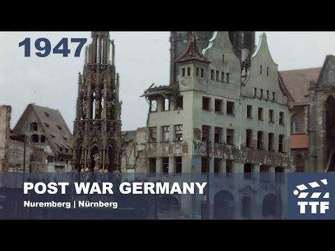 1947 POST WAR GERMANY: Nuremberg | Nürnberg, 2K