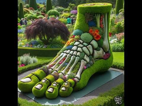 AI DALLE 3 Medical Art (Topiary garden 3 - 29/11/2023) #shorts #medical #dalle3