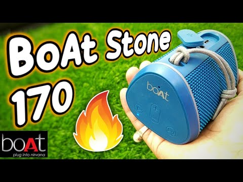 Boat stone 170:BoAt 170 portable Bluetooth speaker unboxing & review | boat Bluetooth speaker 170