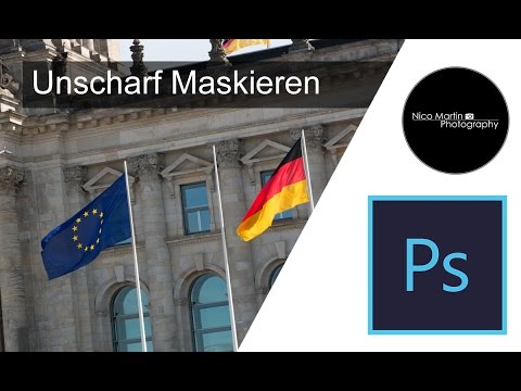 Richtig schärfen (unscharf maskieren) [Photoshop Grundlagen Training #01] [HD]