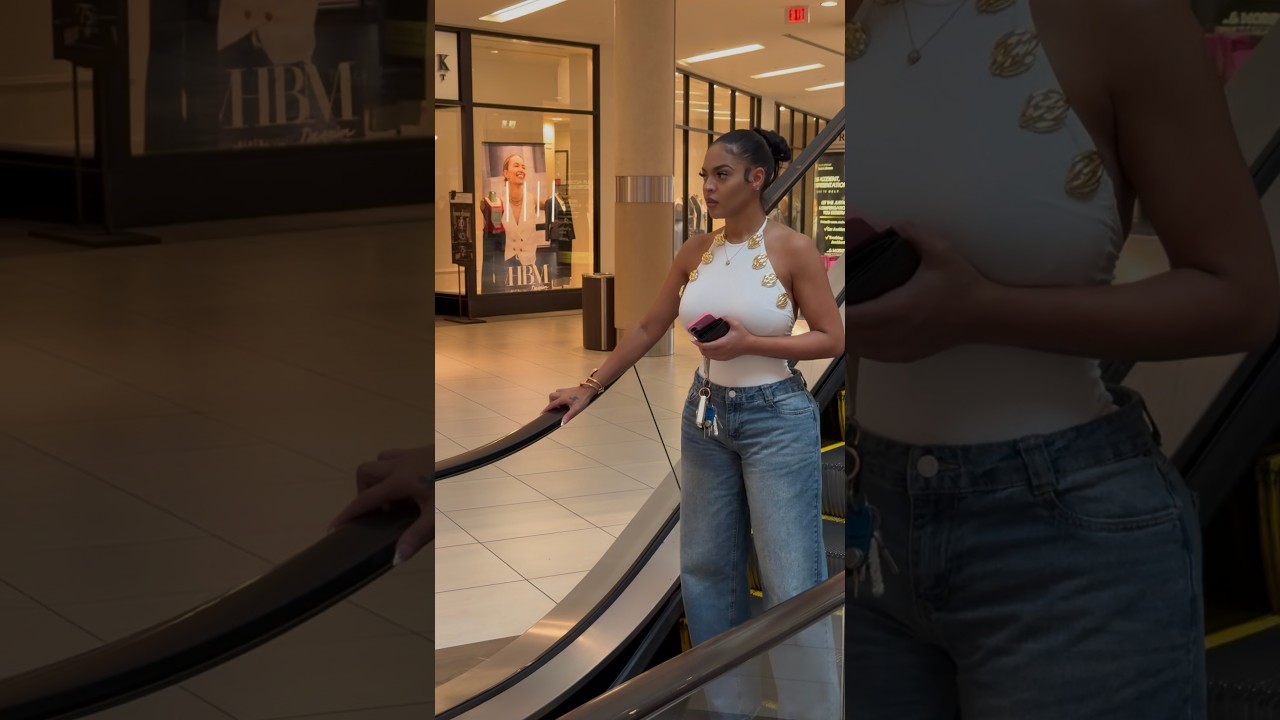 When D’Nisha goes to get her cleaning outfit for her man!