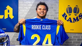 Blake Corum's 2024 Draft Call With Sean McVay & Les Snead | Rams Throwback