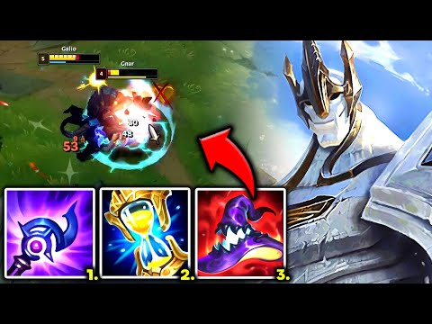 GALIO TOP 100% SLICES TOPLANERS INTO PIECES! (HILARIOUS) - S13 Galio TOP Gameplay Guide
