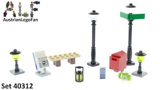 Lego Xtra 40312 Streetlamps - Short Presentation by AustrianLegoFan