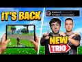 Clix And Peterbot Trio Together Fortnite Mobile Is BACK