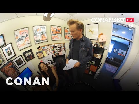 CONAN: Conan Gives A Tour Of Sona's Desk
