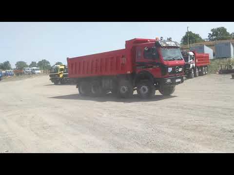 Mercedes 3535 Red in operation