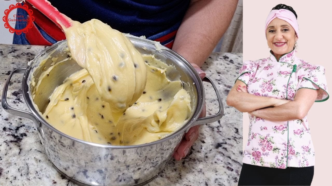 RECHEIO DE MARACUJÁ FÁCIL E ESTRUTURADO! ESSE NÃO VAZA