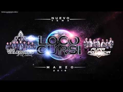 Los Valedores De La Sierra Ft. Pura Potencia - Loco y Cursi - Audio Oficial