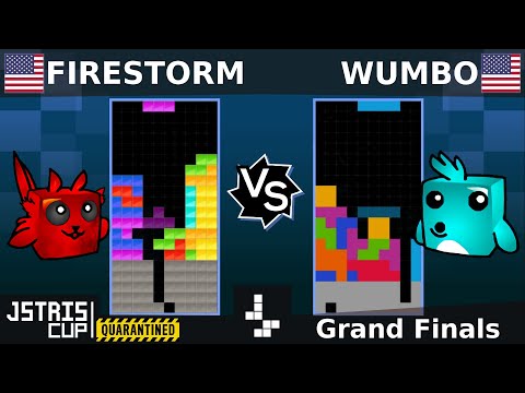Jstris Cup Quarantined GRAND FINALS - FireStorm Vs. Wumbo