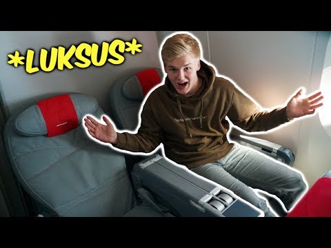 VI FLYVER TIL THAILAND PÅ LUKSUS PLADSER!