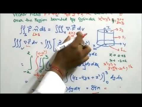 Gauss Divergence Theorem Concept and Numerical [Part1] || Engineering Maths Video