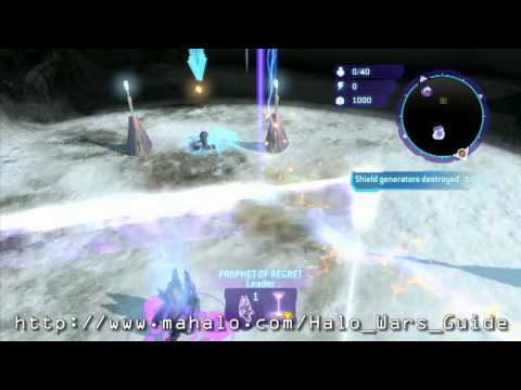 Halo Wars Walkthrough - Advanced Training Tutorial HD