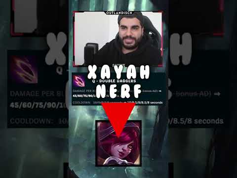 XAYAH NERF PATCH 12.8 - League of Legends