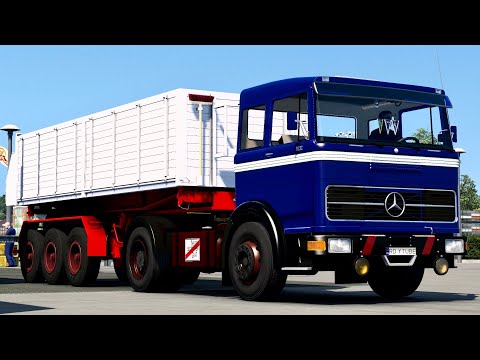 Mercedes LPS 1632 | ETS2 Mods | Euro Truck Simulator 2 Gameplay
