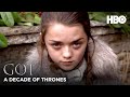 A Decade of Game of Thrones | Maisie Williams on Arya Stark (HBO)