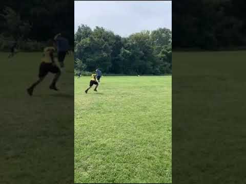 Ducks Elite 10u Boogie Took Off For a Touchdown Pass