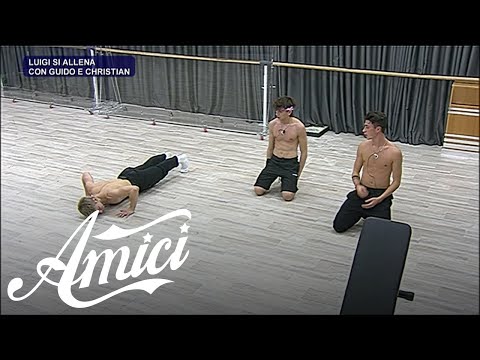 Amici 21 - Gli allenamenti di Luigi, Guido e Christian