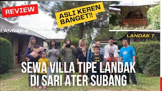 menginap di sari ater bersama keluarga, villa type landak 6 dan 7
