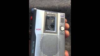 Video thumbnail for Sony TCM 200DV Voice Recorder by Steven Schultz