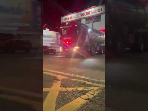 Bombeiros Voluntários de Jaraguá do Sul SC, saída para atendimento de incêndio