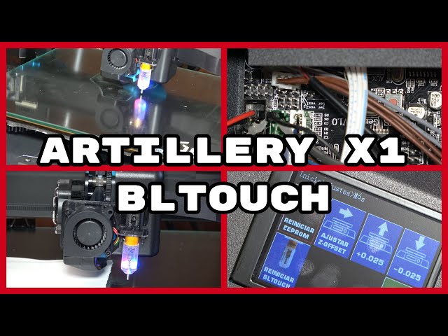 Vídeo relacionado con Sensor de nivelación automático, para artillería para impresora 3d Sensor inteligente ABL para Sidewinder X2 BL Touch Compatible