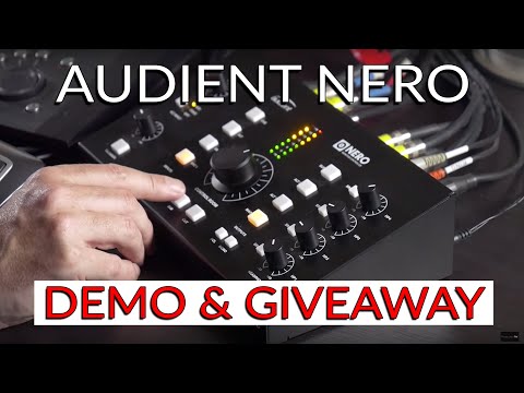 Audient Nero Desktop Monitor Controller Demo & Giveaway - Warren Huart: Produce Like A Pro