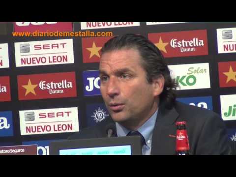Rueda de prensa de Pizzi post partido contra el Levante