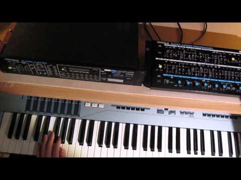 Roland Super Jupiter MKS-80 rev 5: sound demo part 1