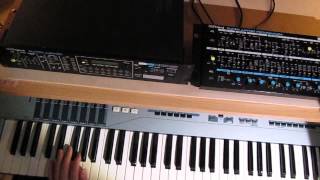 Roland Super Jupiter MKS-80 rev 5: sound demo part 1