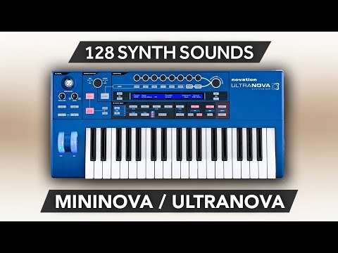 SCL243 - ( Bundle ) - Vintage Synth + Synth Collection V1 - Novation Ultranova / Mininova - Video Preview 2