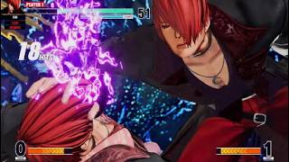 KOF15　八神庵　同キャラに見せつけるクライマックスコンボ