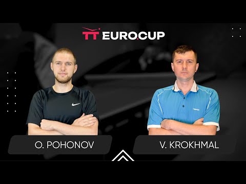 08:15 Oleksandr Pohonov - Vitalii Krokhmal 21.07.2025 TT Euro.Cup Ukraine Master. TABLE 3