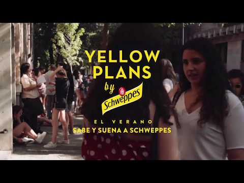 Pol Granch en Yellow Plans by Schweppes