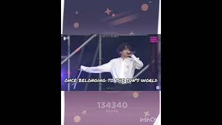 BTS - 134340 (Pluto) lyrical  WhatsApp Status #Sho