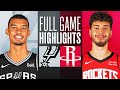 SPURS at ROCKETS | FULL GAME HIGHLIGHTS | December 11, 2023