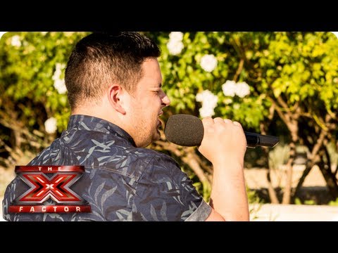 Paul Akister sings Last Request by Paolo Nutini -- Judges Houses -- The X Factor 2013