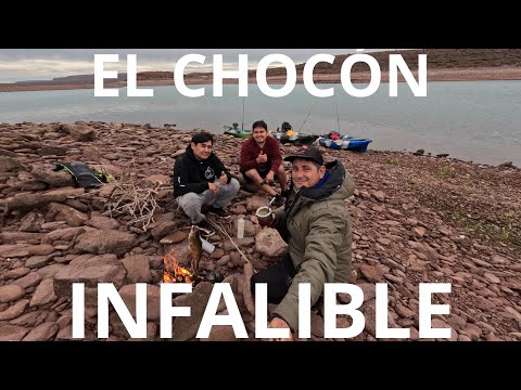 INFALIBLE EN EL CHOCÓN PESCA Y AVENTURA EN KAYAKS.