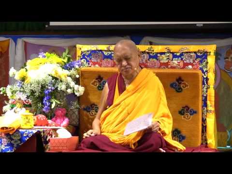 20160827 1930 LZR LOP, KC, USA - Long life puja continued, praise to organizers and helpers