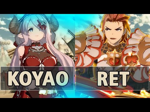 GBVSR:🔥Koyao (Narmaya) Vs Ret (Percival)🔥| High Level Gameplay.