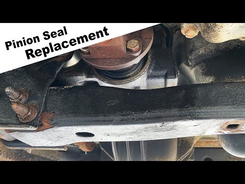 How to Replace Front Pinion Seal on a Nissan Titan