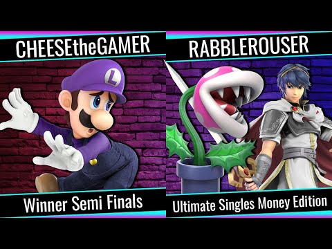 Cheese (Luigi) vs RabbleRouser (Piranha Plant/Marth) - SSB India December 2