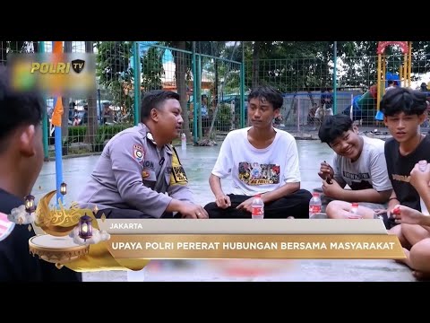 JELANG RAMADAN, POLSEK PADEMANGAN GELAR KEGIATAN HUMANIS