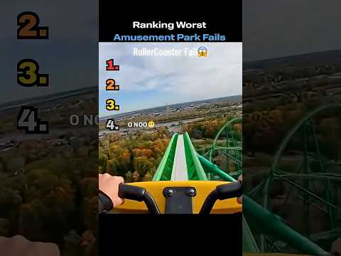Ranking Worst Amusement Park Fails