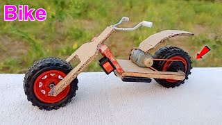 Awesome DIY Bike || How To Make Toy Motorcycle At Home || Mini Toy Bike
